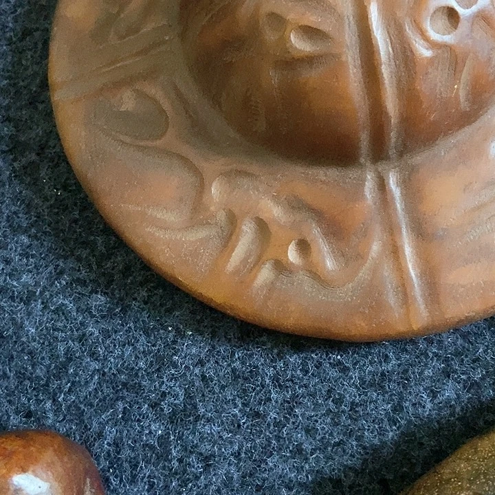 吊坠白玉菩提花*仔吊坠