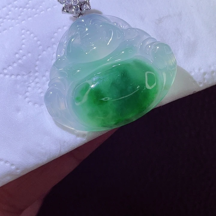 颈饰未镶嵌翡翠翡翠