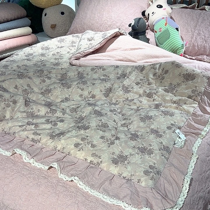 棉棉花貂毛双人春秋