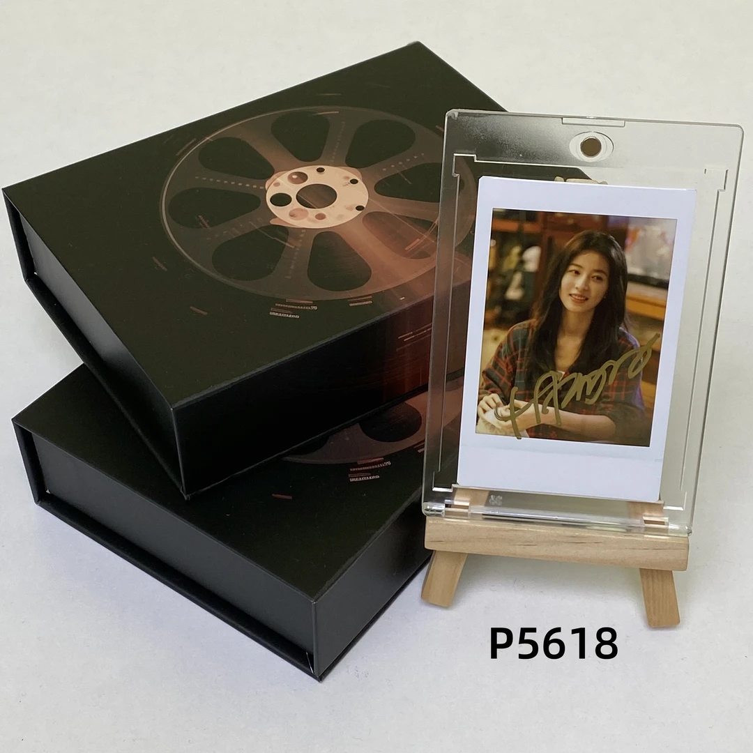 P5618 周雨彤 正品拍立得照片 白边边框