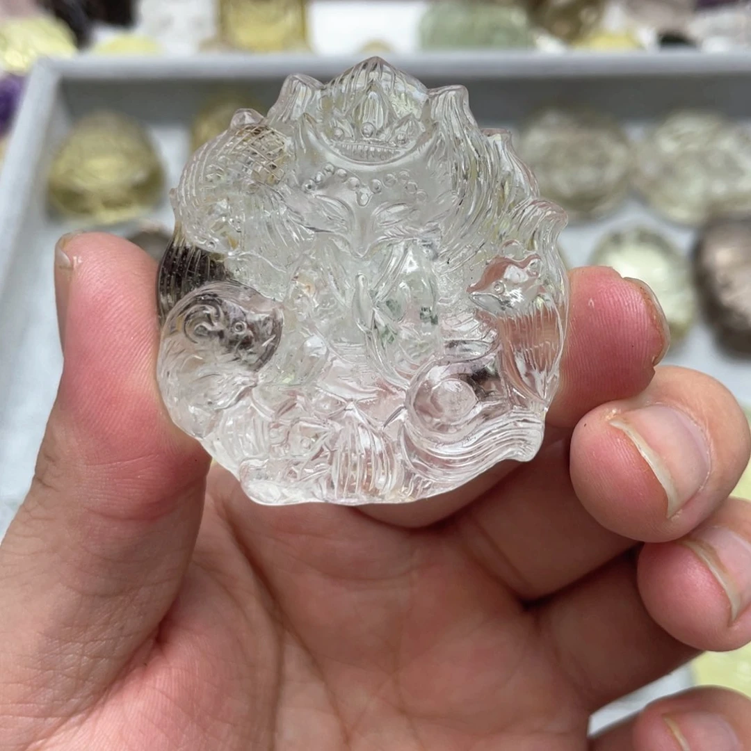 未镶嵌吊坠(不含链)水晶矮*真