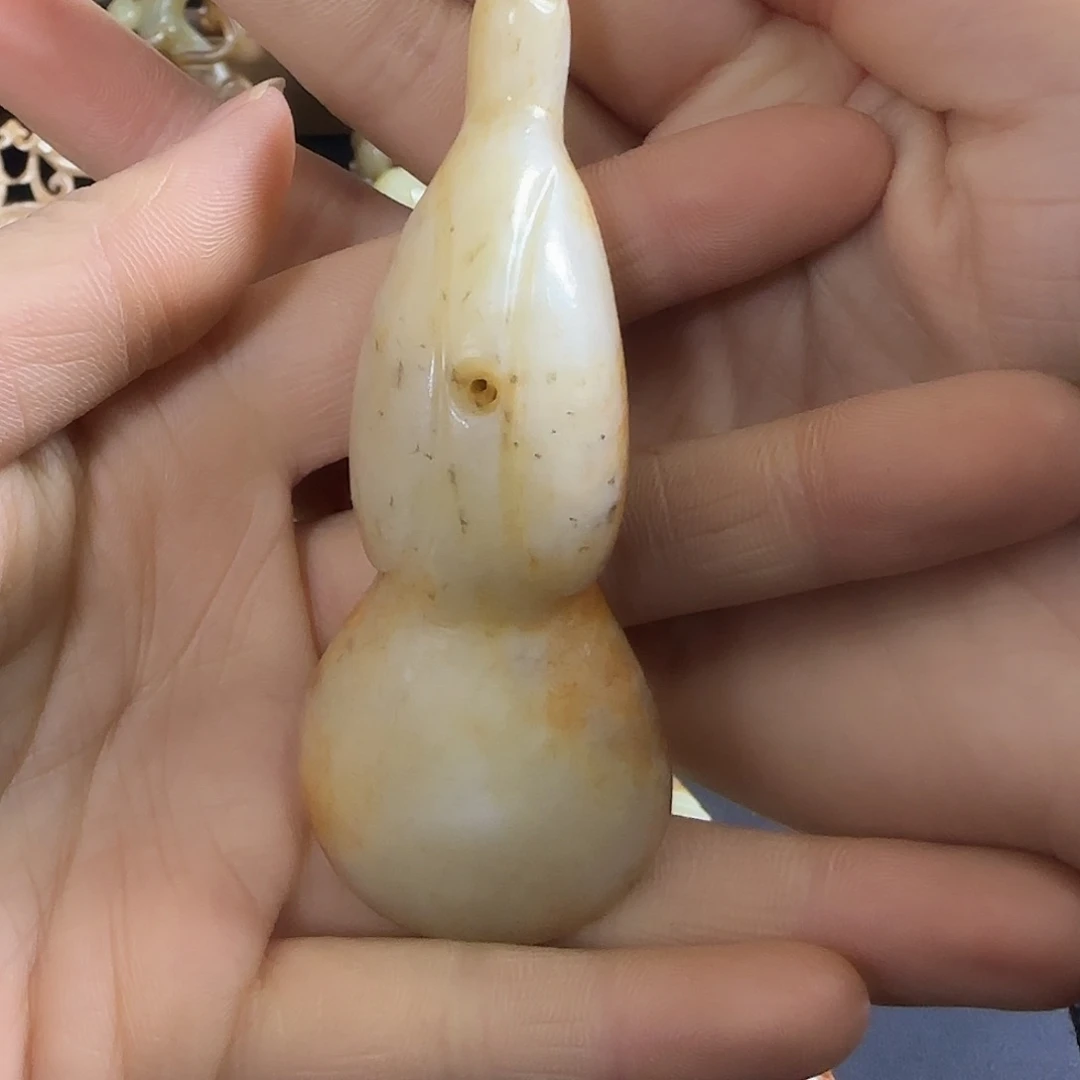 和田玉挂件未镶嵌古*缘