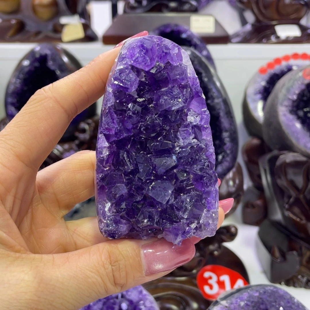 未镶嵌大型摆件（非配饰）紫晶