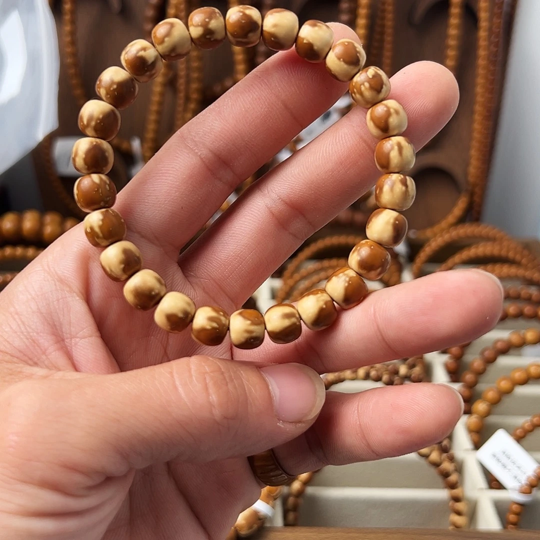 星***澄紫金鼠手串紫金鼠实心老型9*8