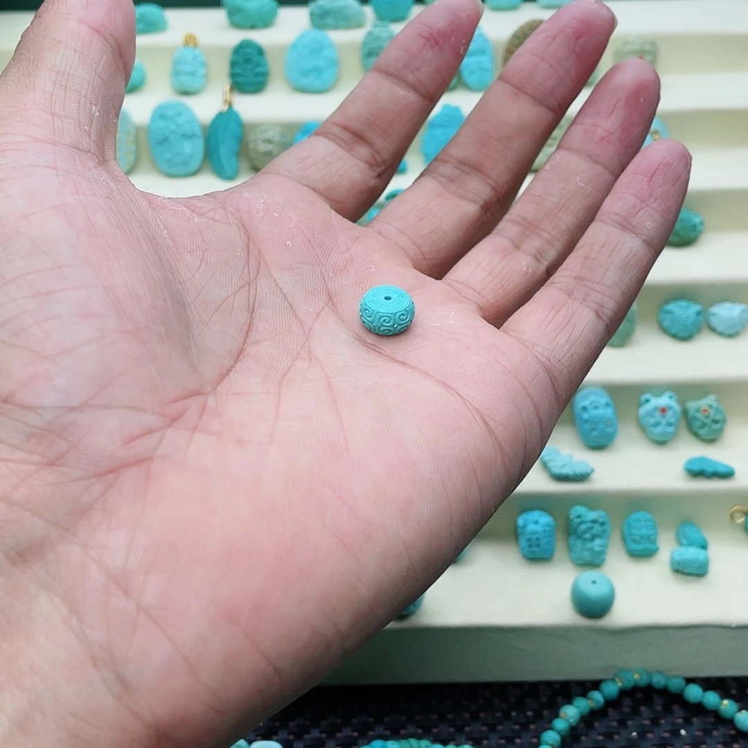 绿松石珠宝奇石未镶嵌z****i