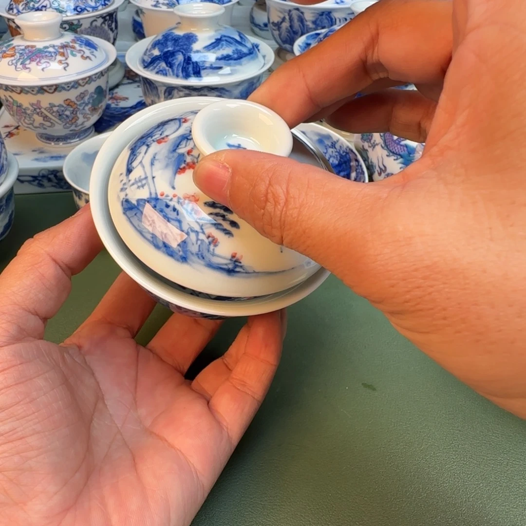 纯手工纯手绘茶具茶具372