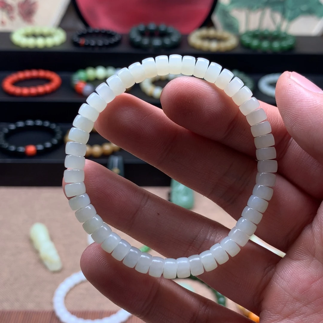 和田玉手链未镶嵌