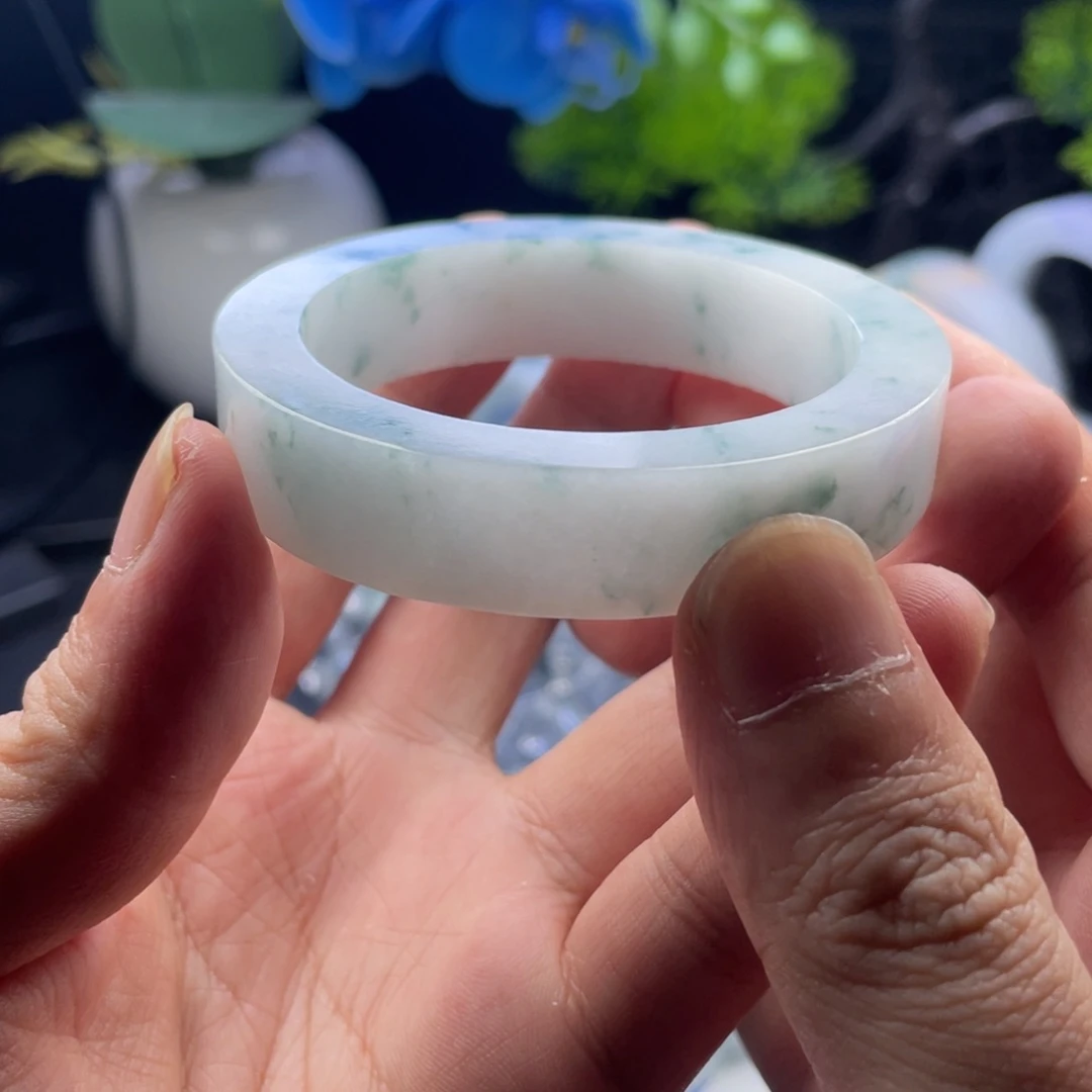 定制翡翠缅A翡翠未镶嵌海****工52