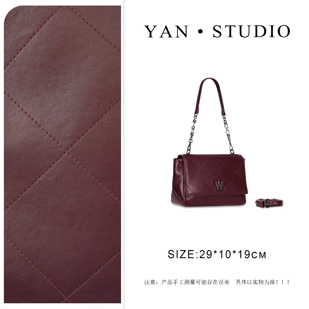 【艳姐甄选】GQ-9001-安可拉红轻奢时尚百搭新款女包