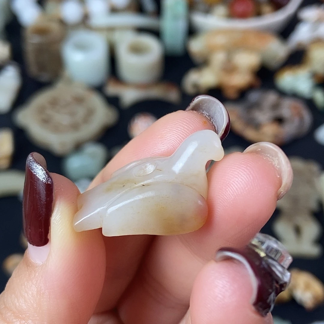 和田玉（糖玉）挂件未镶嵌