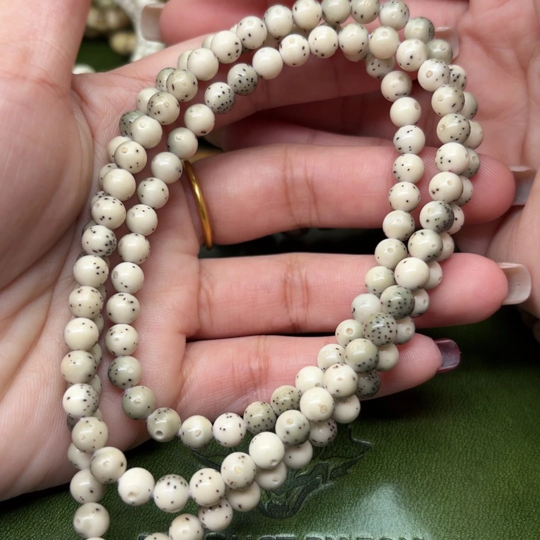 星月菩提手串6mm圆珠108❗️石玉料❗️