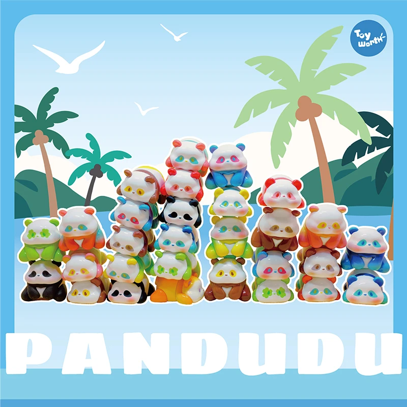 【拆盒拆袋】潘嘟嘟磁吸叠叠乐二代萌粒潮玩盲盒