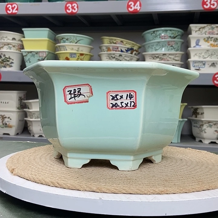 紫砂紫砂花盆0932