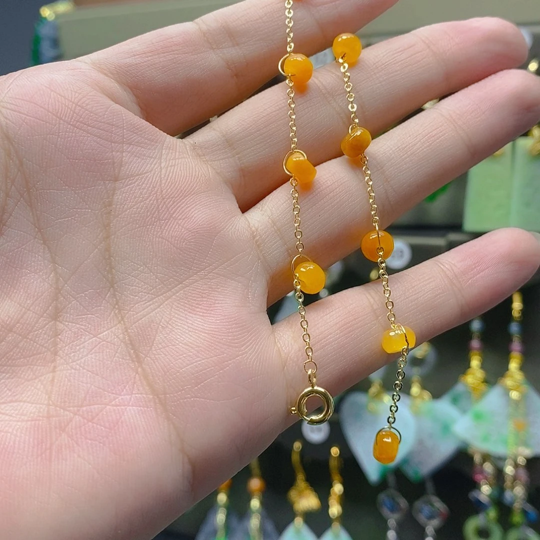 颈饰未镶嵌翡翠翡翠