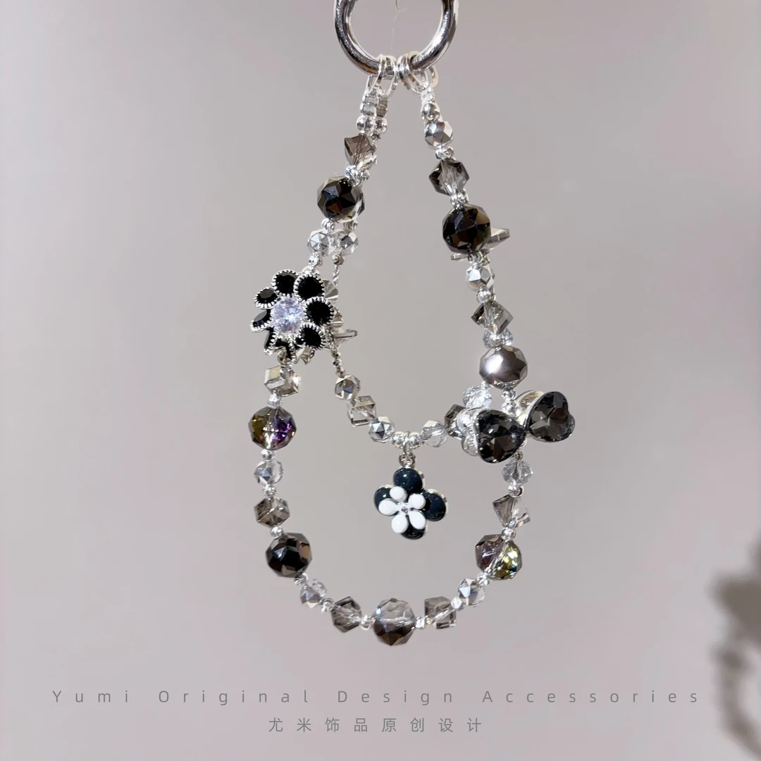 尤米原创设计手机链双十一防丢手机挂链绳节日百搭礼物L2340