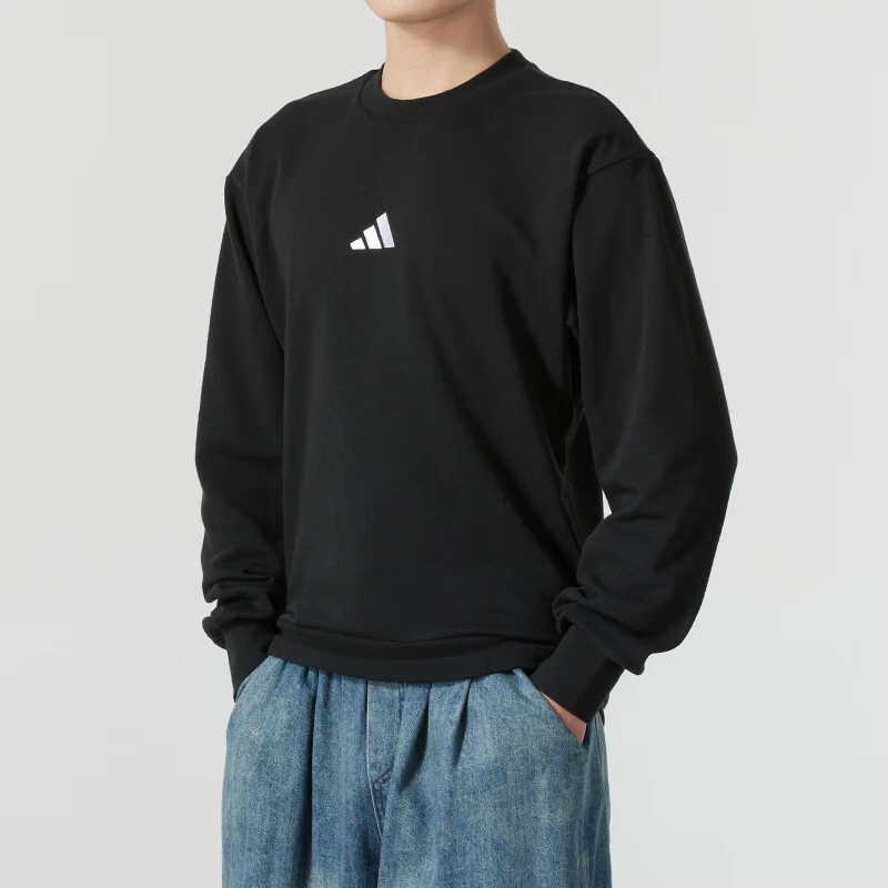 阿迪达斯 男装运动服跑步健身训练潮流时尚休闲卫衣套头衫 JE3837