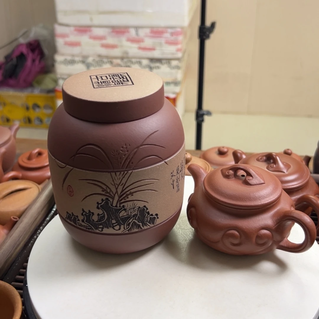 丰***收茶壶紫砂红将破如意仿古150