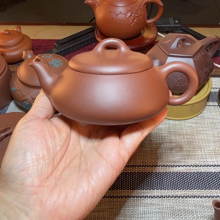 底槽青茶壶作品欣赏