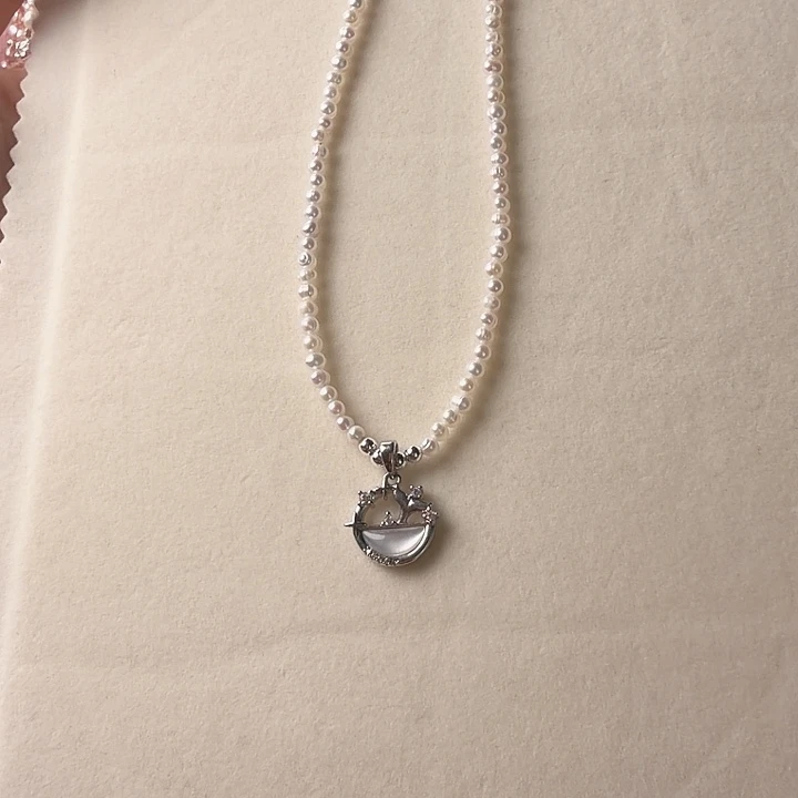 合金手绳淡水珍珠