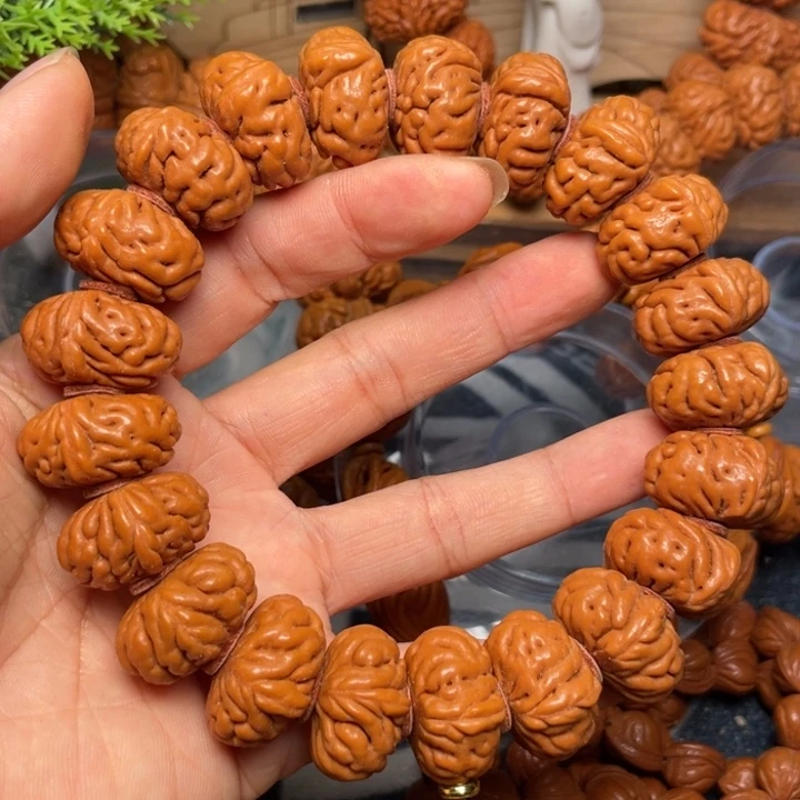 桃核手串龙纹桃核86