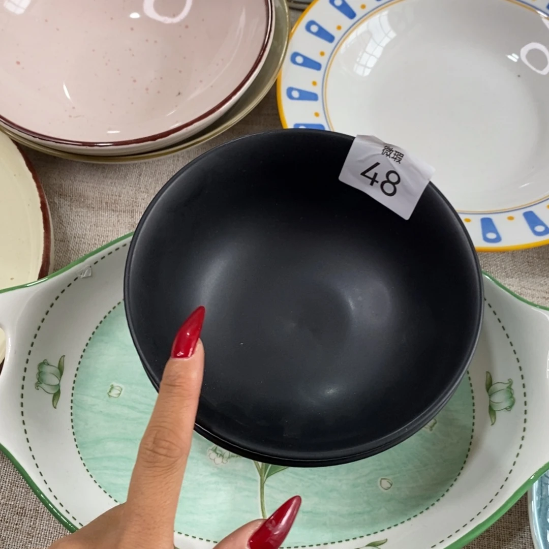 瓷c48*2只微瑕不介意拍