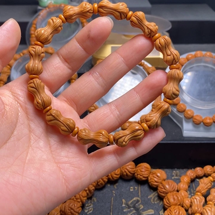 手串桃核花生手串12