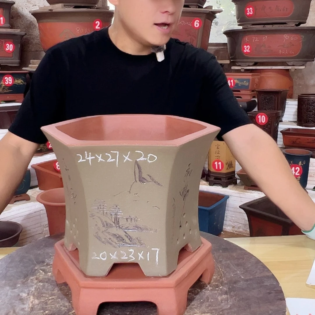 紫砂花盆工厂直发