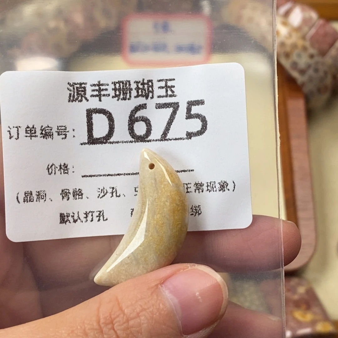 鹂***硅化玉未镶嵌颈饰