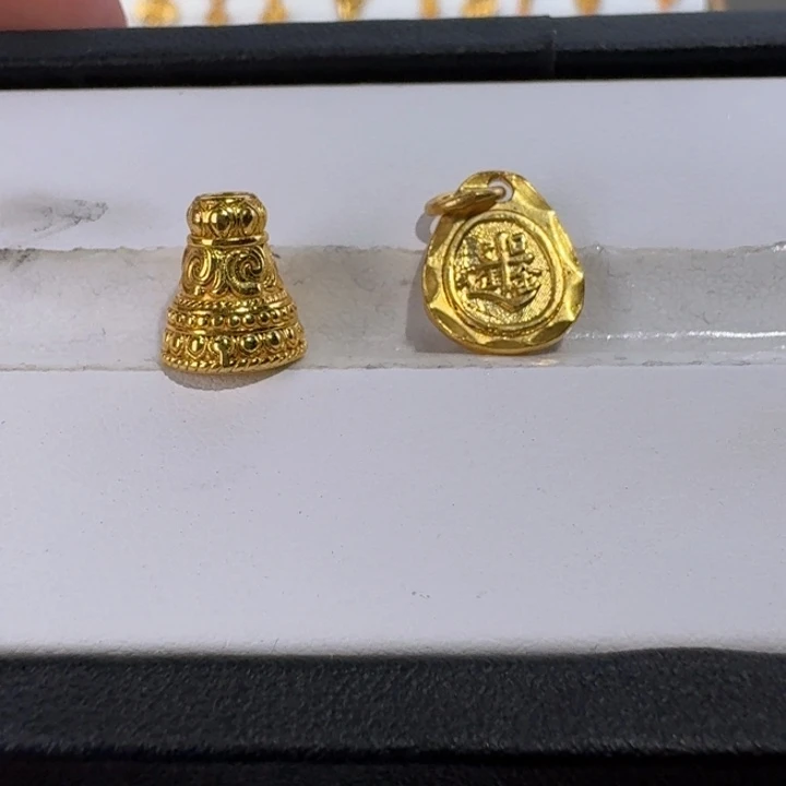 乐****足银桃禧文玩配饰
