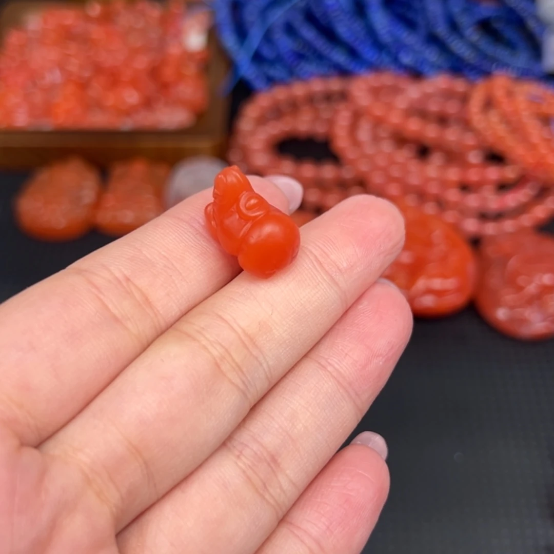 用***9南红玛瑙未镶嵌吊坠(不含链)