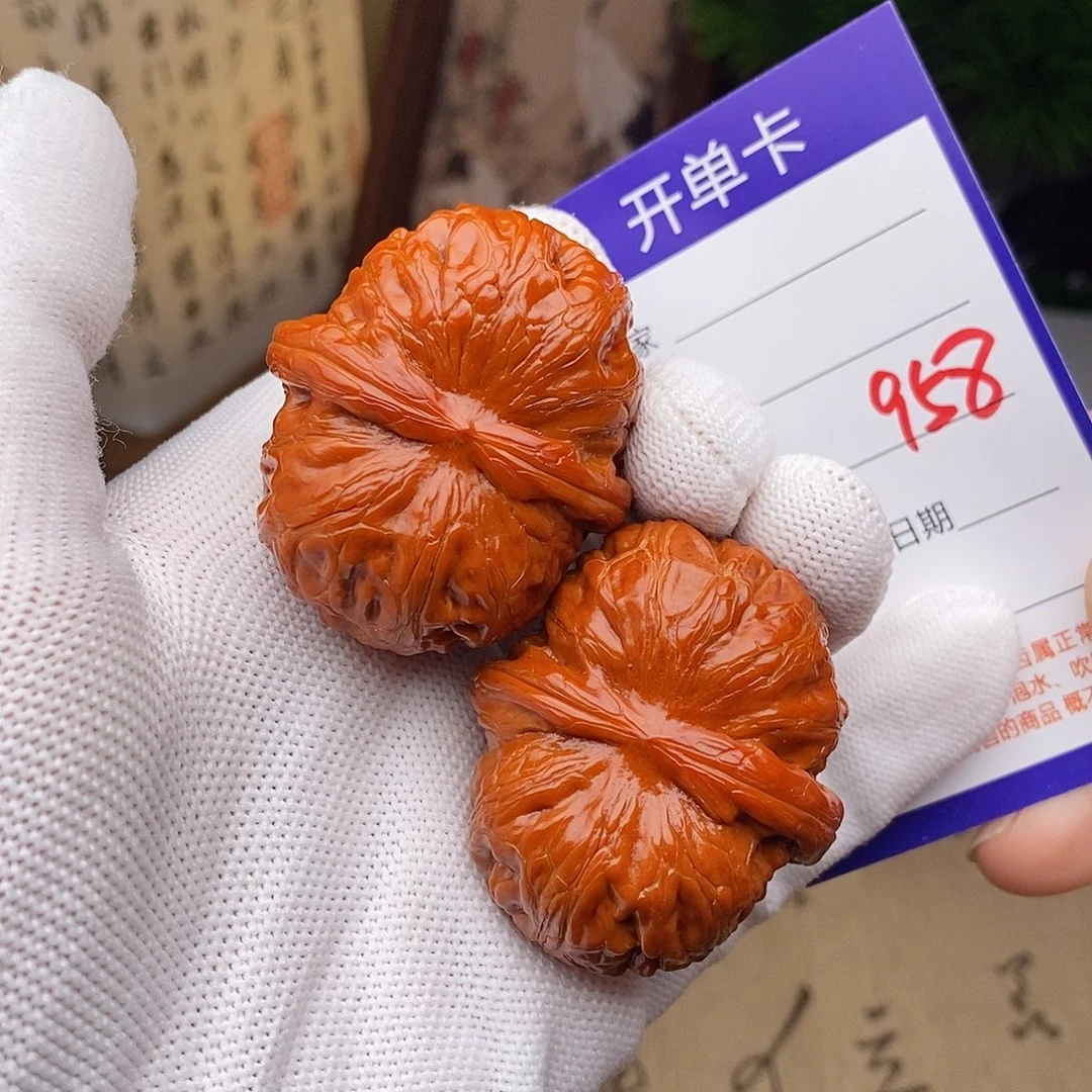 文玩核桃把件45元宝958