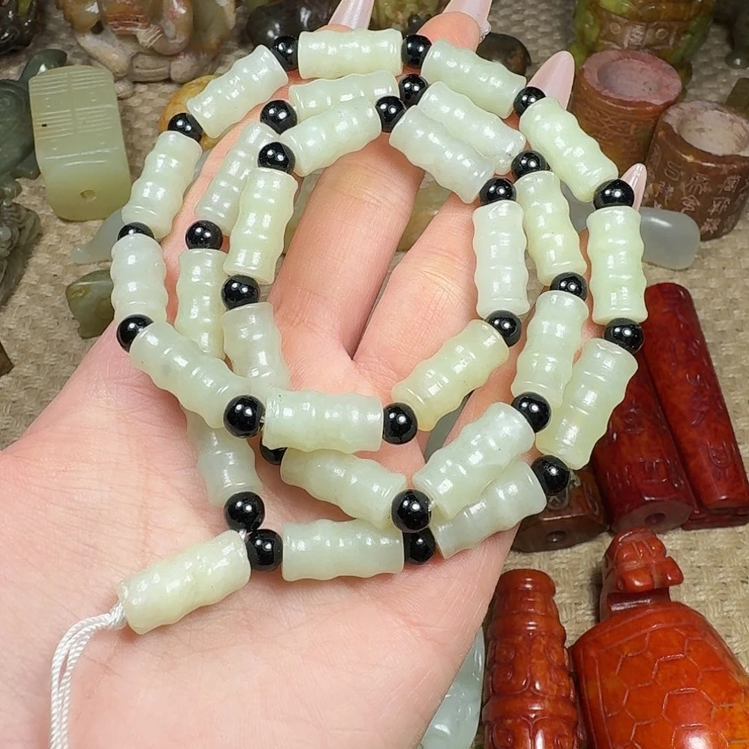 白玉菩提吊坠挂件