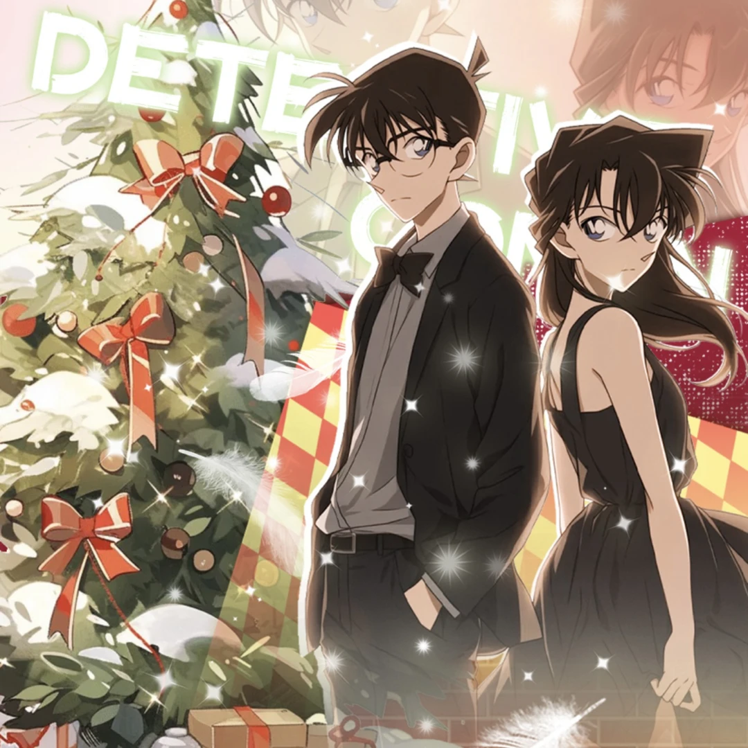 九九 【许愿】冬日微光名侦探柯南吧唧徽章