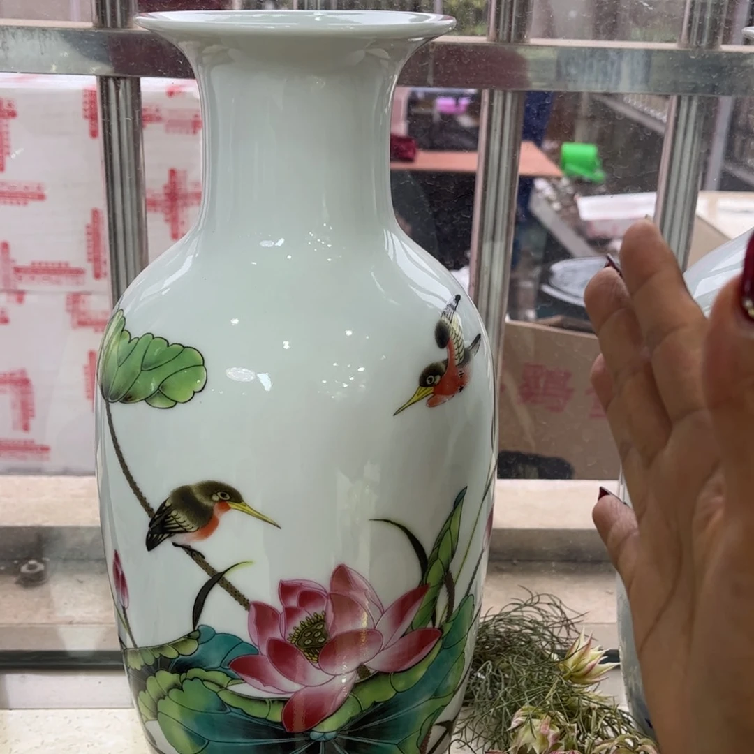 景德镇陶瓷花瓶 摆件