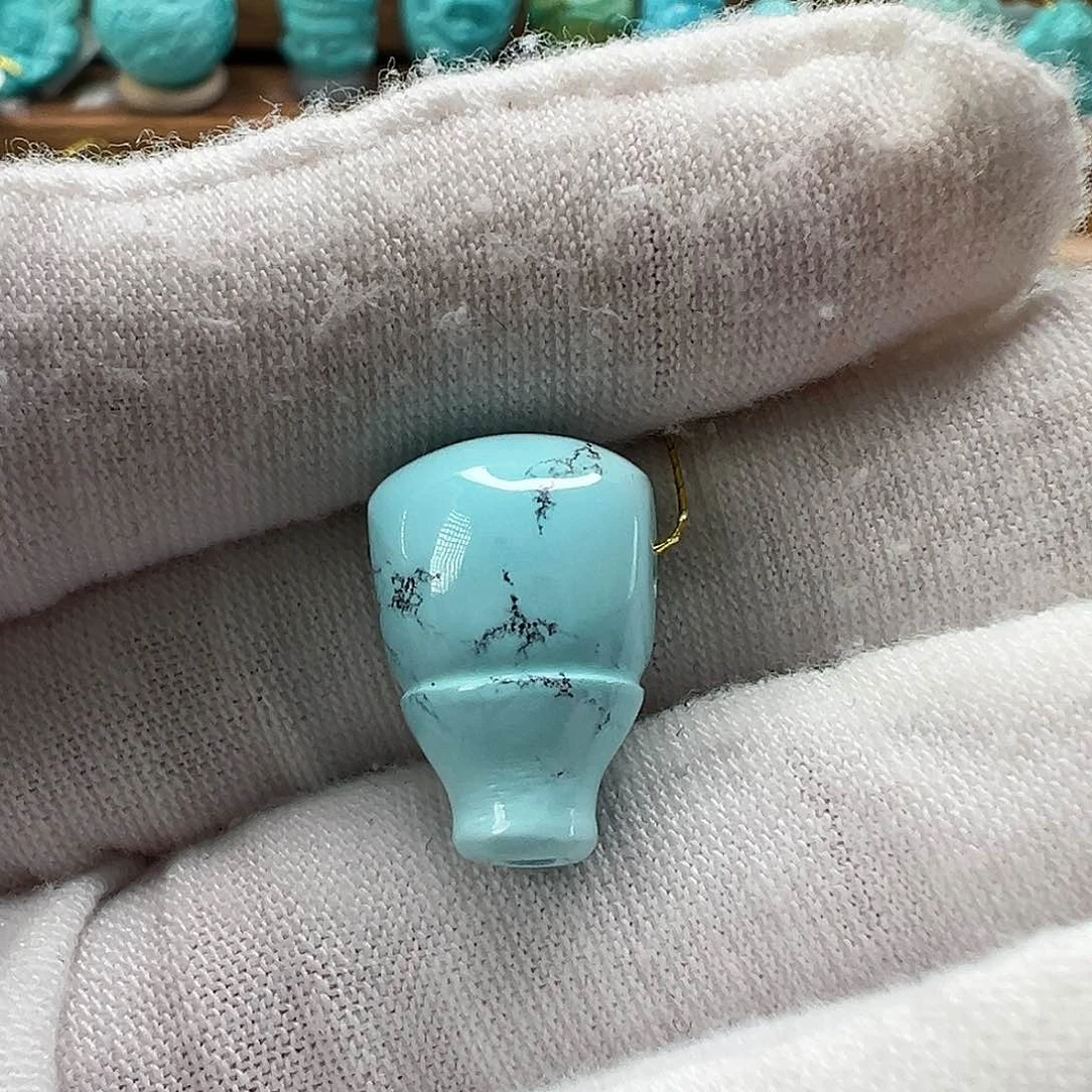 绿松石三通 未镶嵌