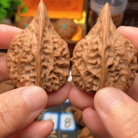 文玩核桃吊坠瓷瓶鸭嘴39全品