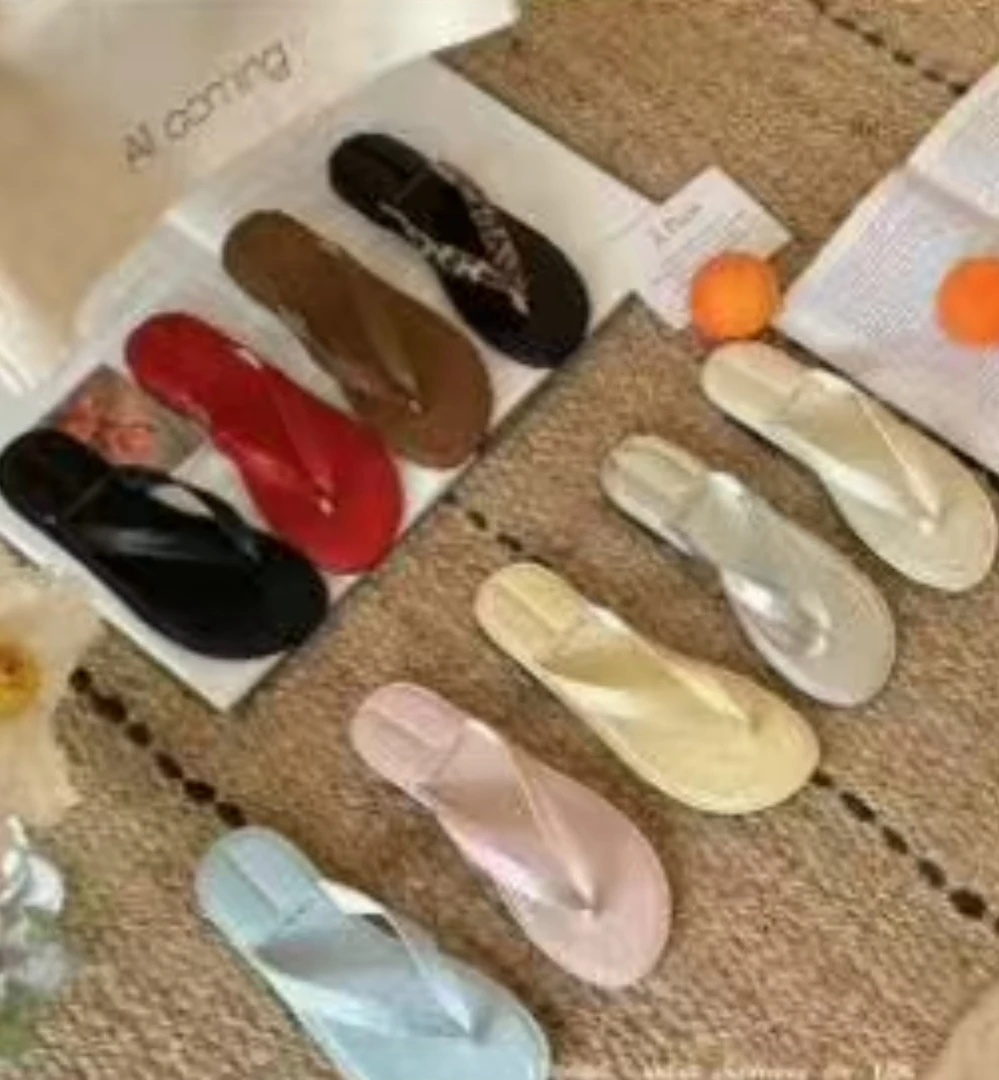 恩熙·夏季新款纯色韩版人字拖拖鞋DK333