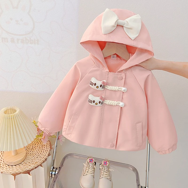 女童秋外套2025新款洋气儿童衣服女孩春秋女宝早秋薄上衣婴儿秋装