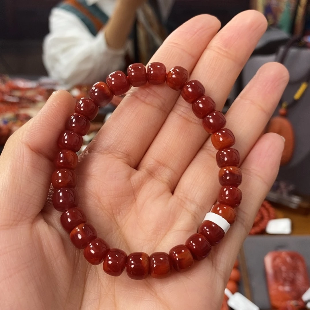 南红玛瑙单圈未镶嵌静*