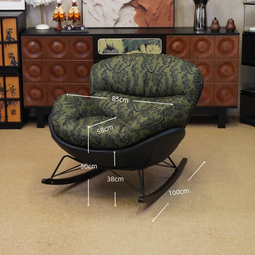 【送凳子】蛋壳沙发摇摇椅懒人沙发椅阳台卧室客厅沙发椅