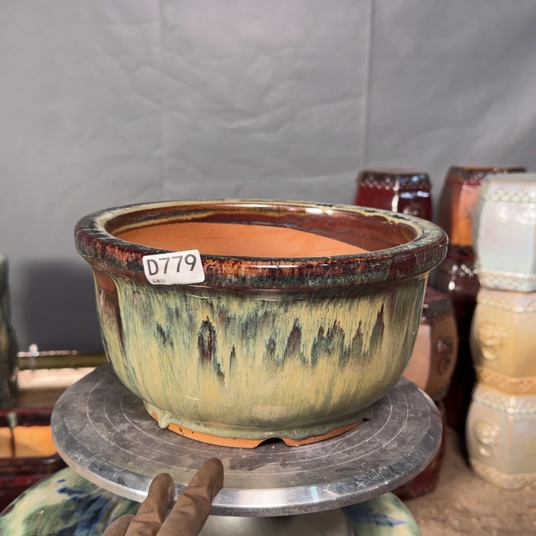 红泥花盆田*779.