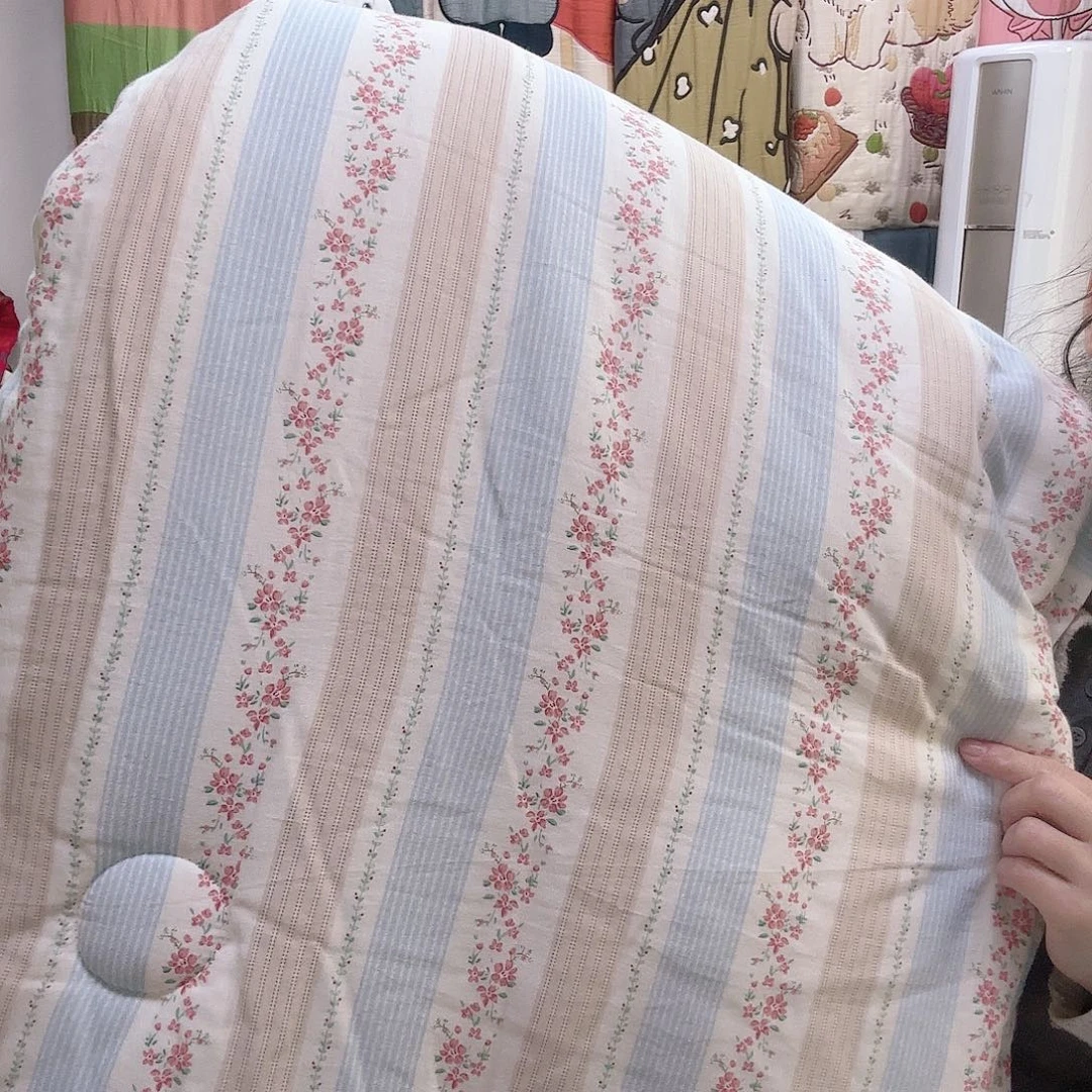 牛奶绒秋冬被子200/230纱布