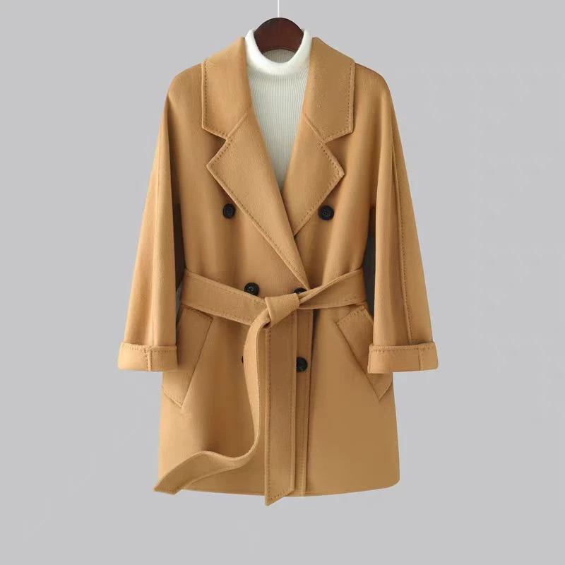 找编号下 以付款为准 双面羊毛大衣孤品尾货（编号801-1000）