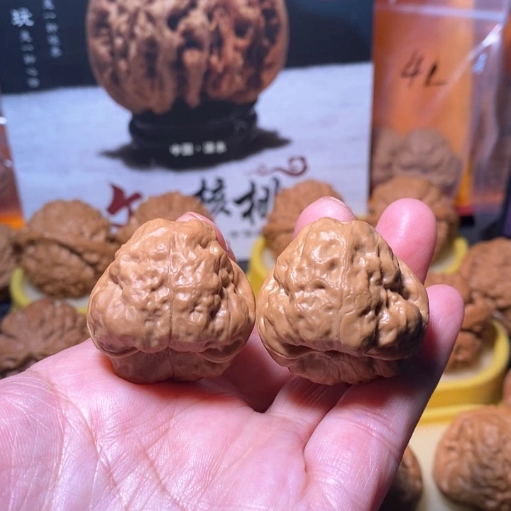 文玩核桃把件古蝉 32 32