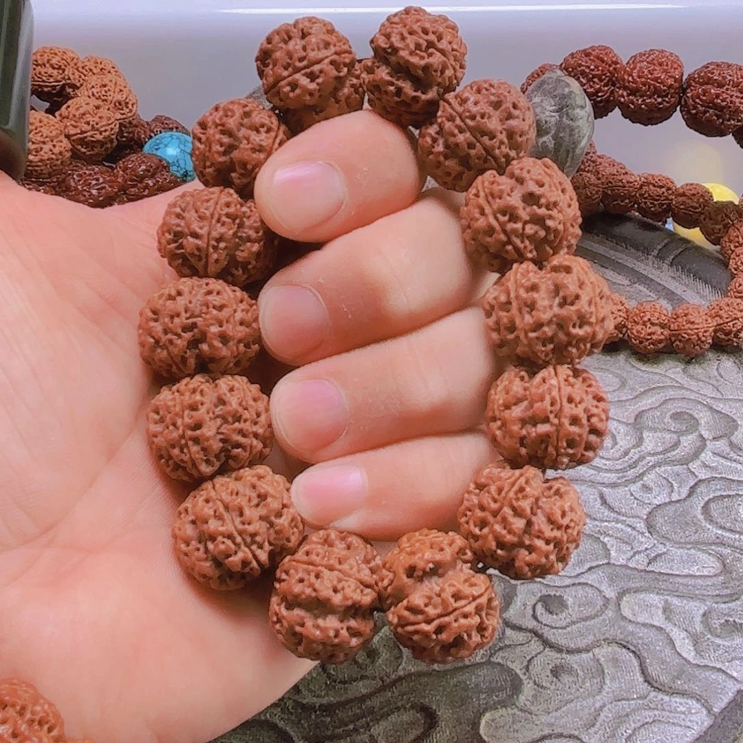 金刚菩提手串V221/23mm拉沟梅花