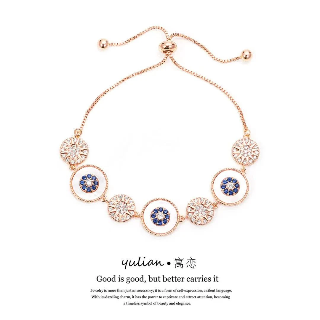 时光年轮 爱丽丝 抽拉手链—3034