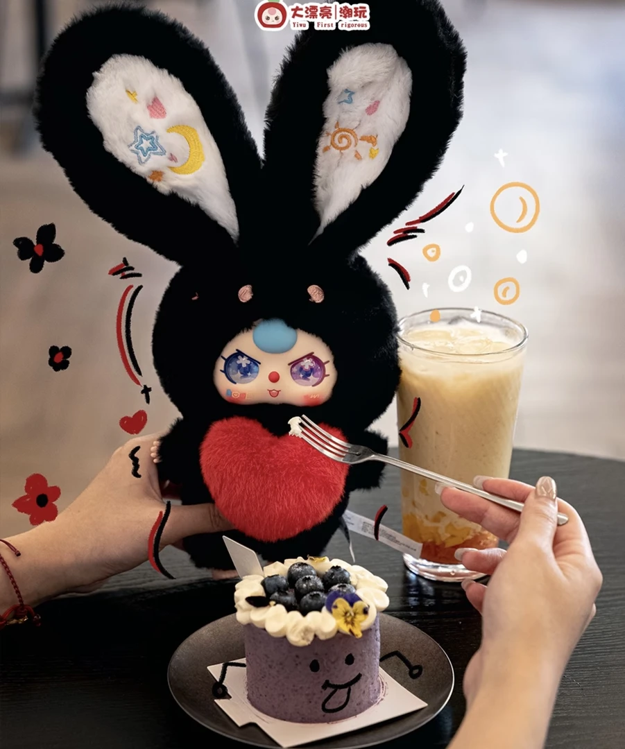 【椰椰】专属之许愿莉莉兔小镇三代毛绒系列盲盒