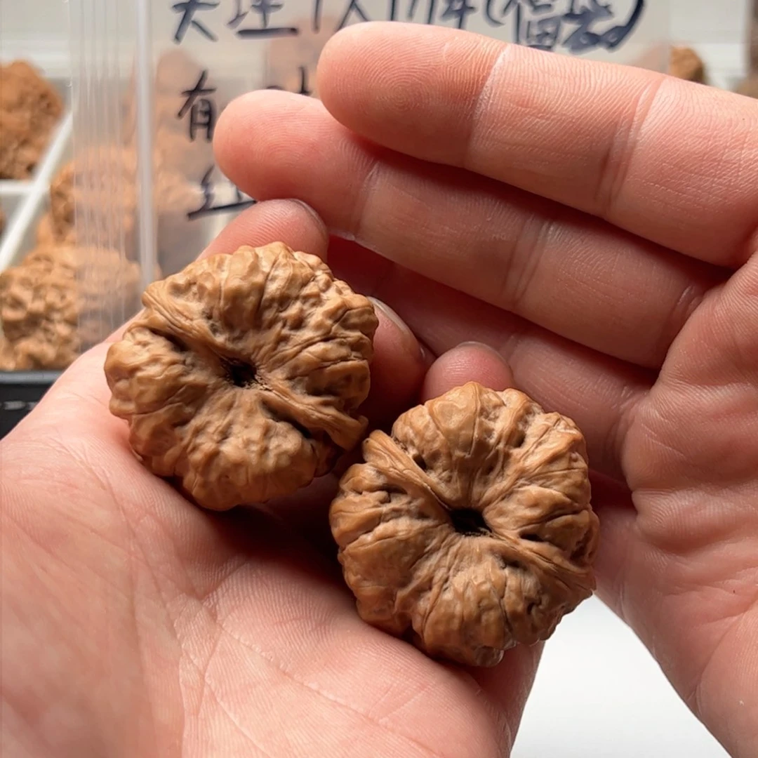 核桃把件延庆蛤蟆头