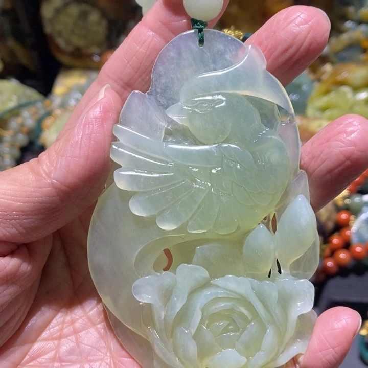 岫玉岫玉吊坠未镶嵌