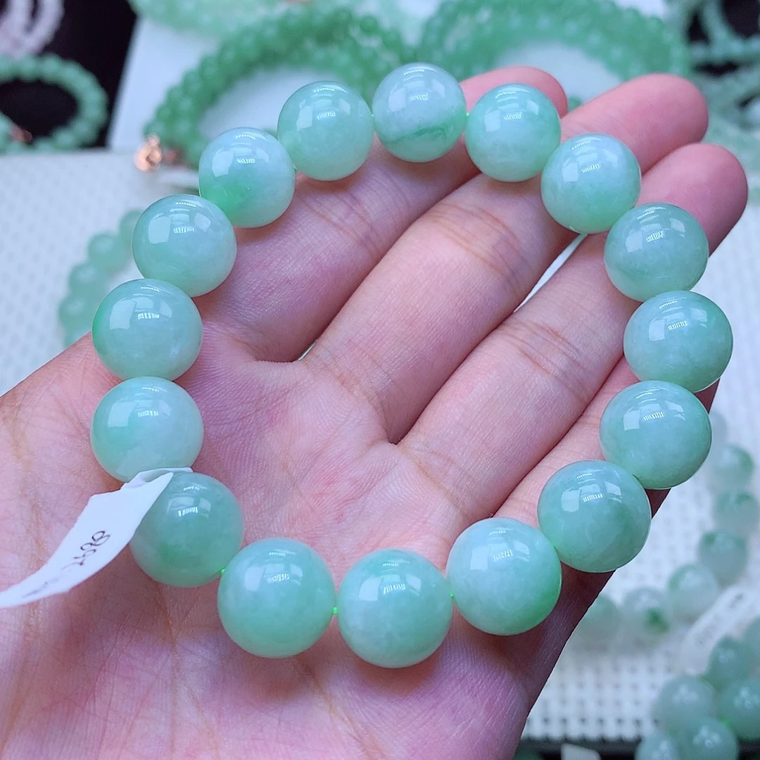 翡翠未镶嵌毛衣链